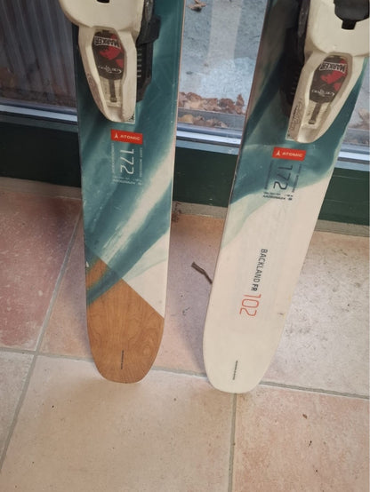 172cm sci freeride Atomic Backland FR r16 usati