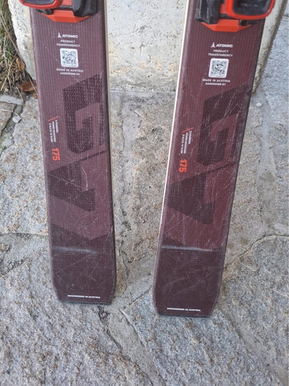 175cm sci Atomic Redster G7 r16.2 usati