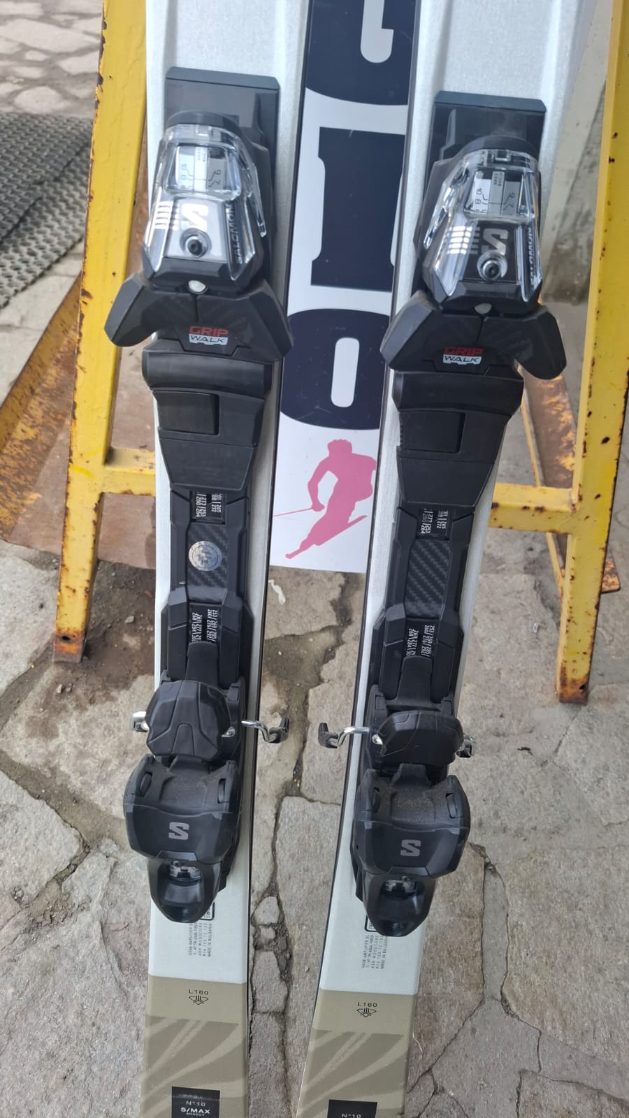 160cm Salomon S/Max N°10 + M10 2026 usato pochissimo