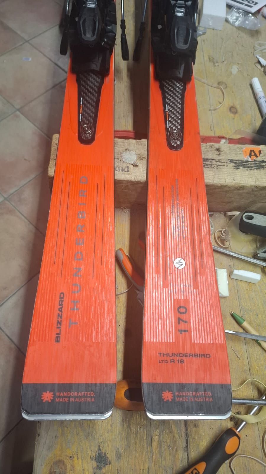 Sci Blizzard Thunderbird LTD 170cm r18m usati