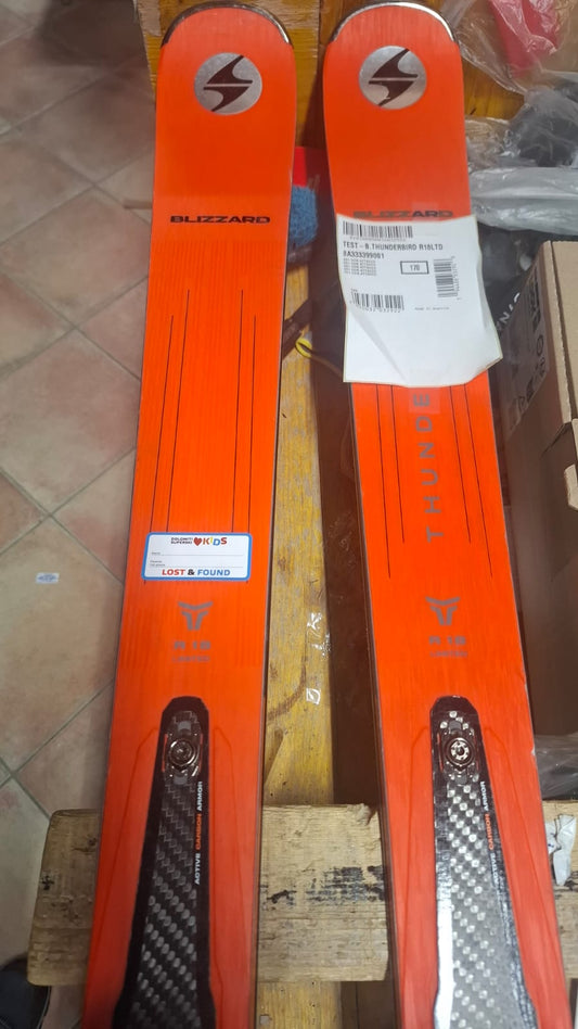 Sci Blizzard Thunderbird LTD 170cm r18m usati