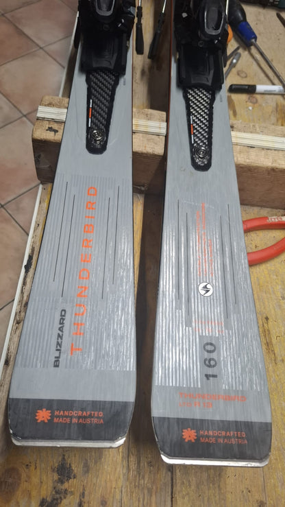 Sci Blizzard Thunderbird R13 160cm raggio 12 usati ottime condizioni
