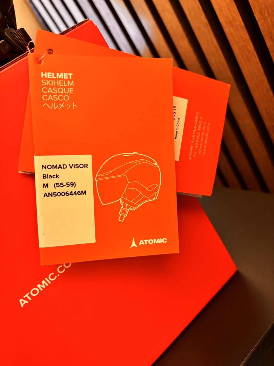 casco da sci Atomic Nomad 55-59cm usato