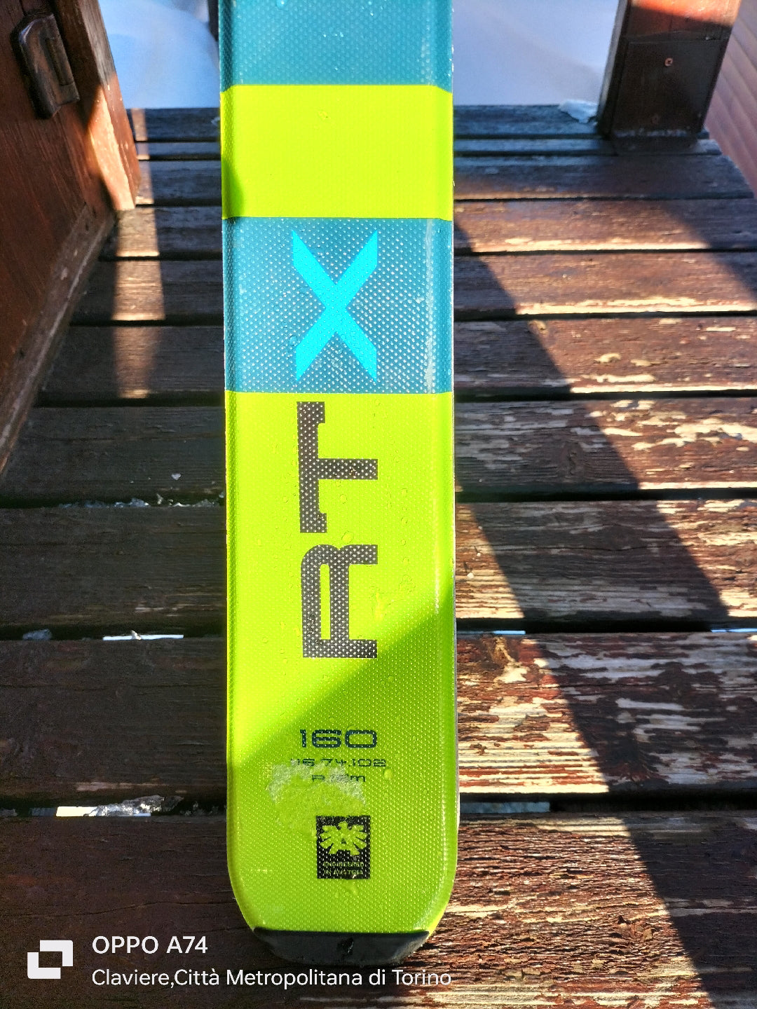 sci Blizzard rtx 160cm usati