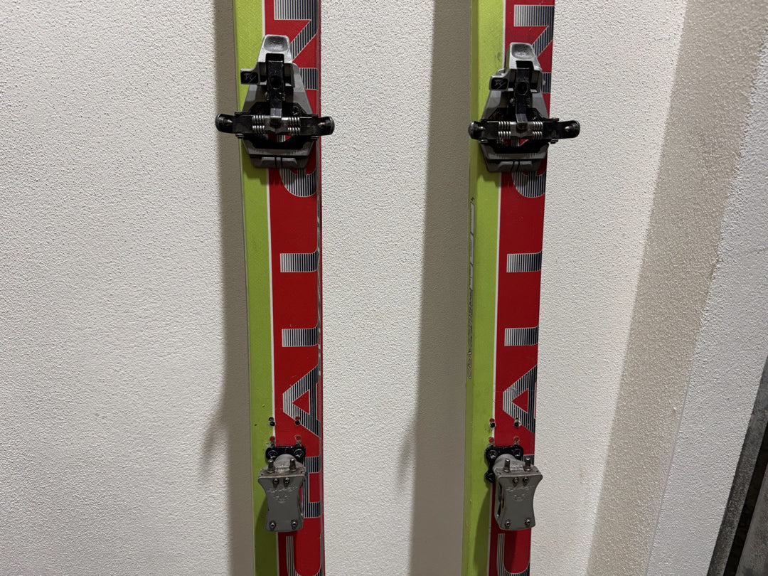 sci sci alpinismo con attacchi e pelli di foca