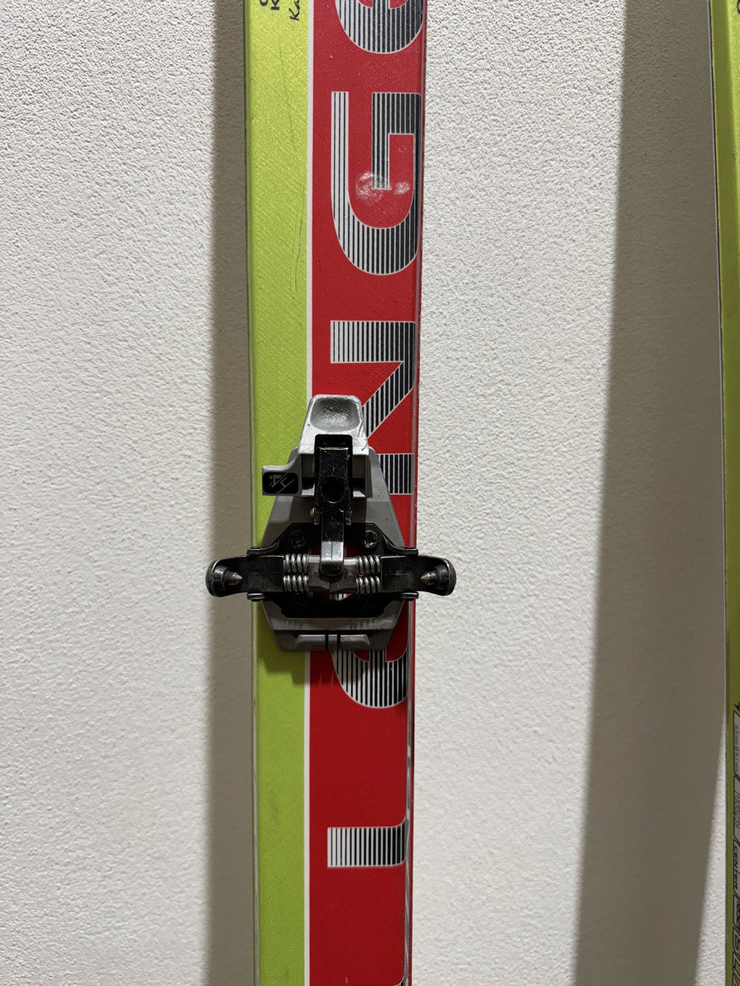 sci sci alpinismo con attacchi e pelli di foca