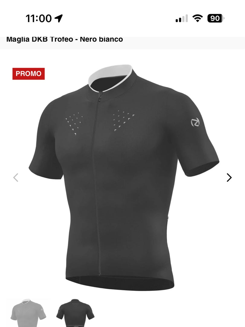 maglia bici DKB trofeo