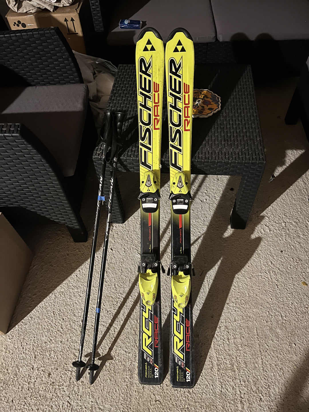 Sci bambini Fisher rc4 lunghezza 120cm r10 usati