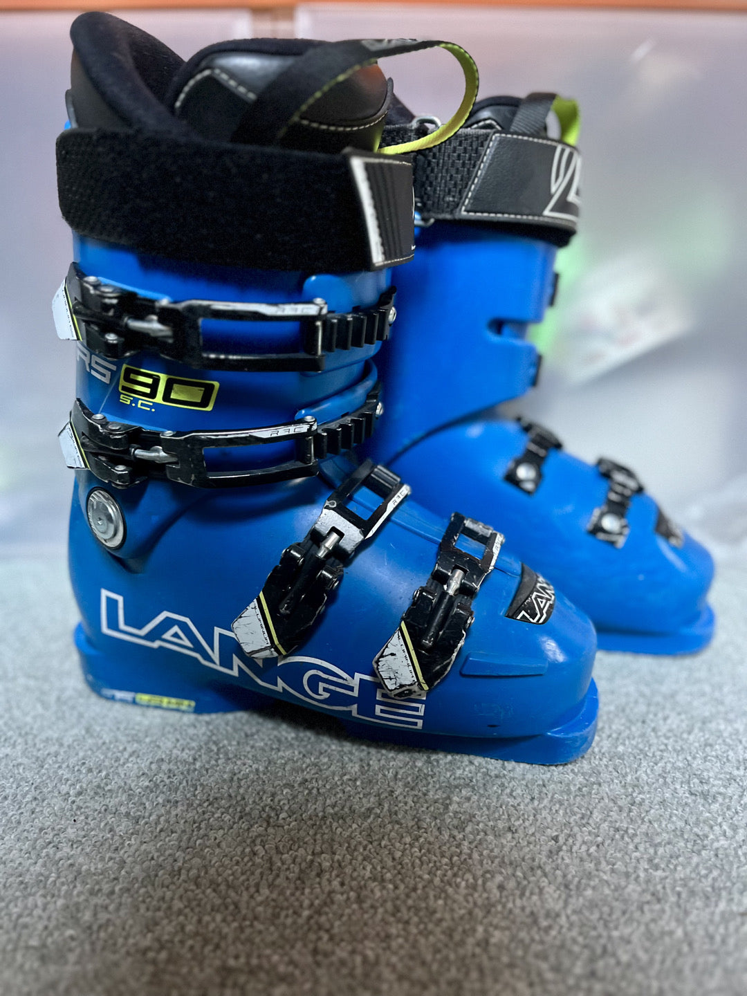 Scarponi sci race Lange RS 90 SC tg. 24 usati