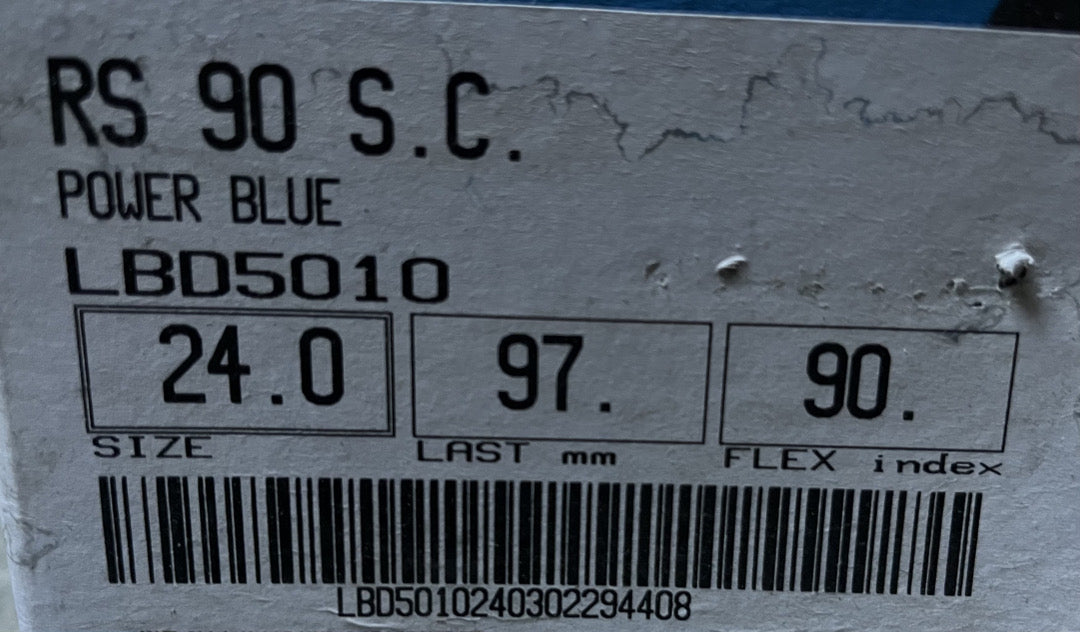 Scarponi sci race Lange RS 90 SC tg. 24 usati