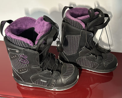 Scarponi Snowboard Donna Salomon tg. 40 usati