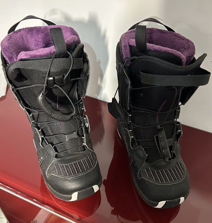 Scarponi Snowboard Donna Salomon tg. 40 usati