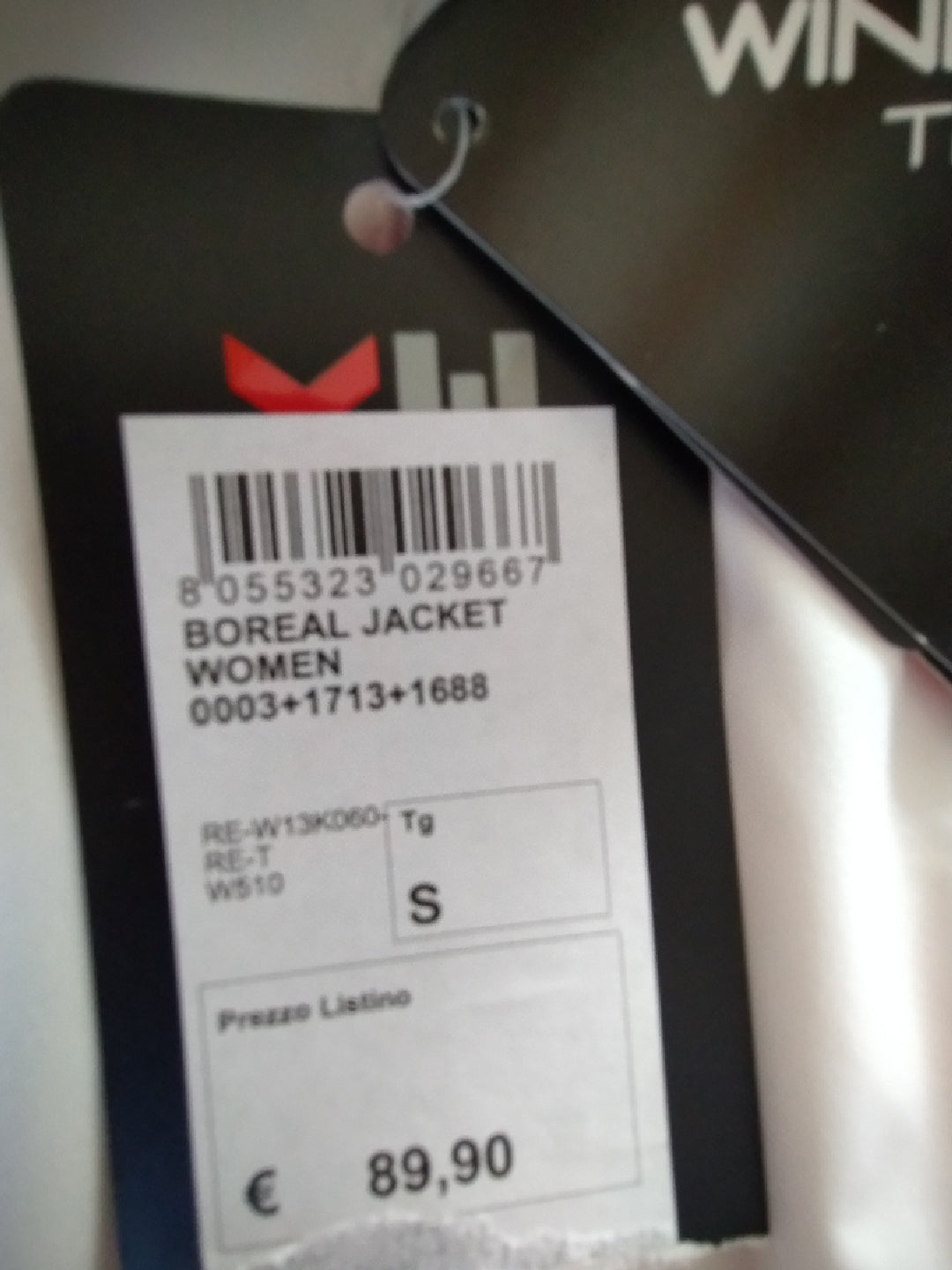 Giacca antivento/pioggia Rock Experience donna tg. S nuova