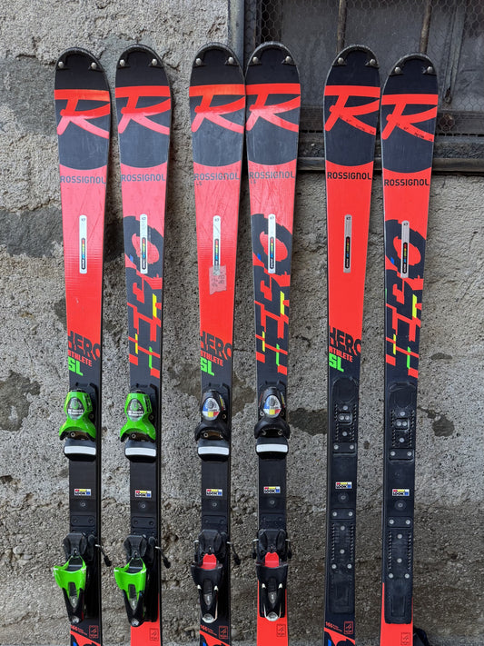 Sci usati Rossignol Hero FIS factory 165cm r22 usati