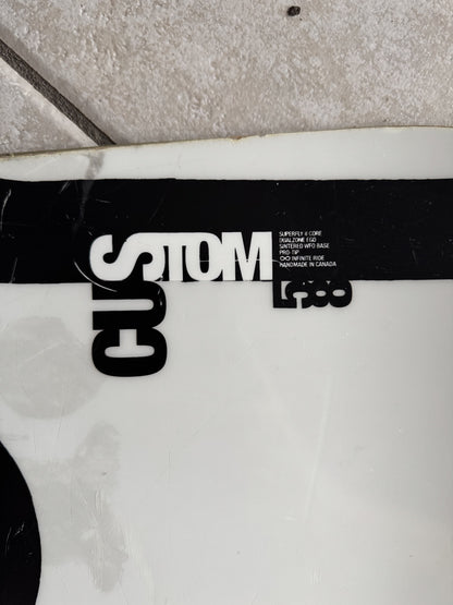 Tavola snowboard Burton Custom 158cm usata + Attacchi Burton Cartel