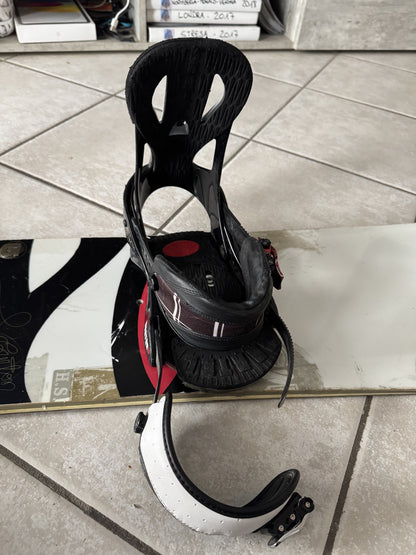 Tavola snowboard Burton Custom 158cm usata + Attacchi Burton Cartel