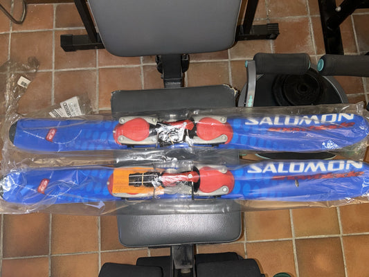 mini scii salomon snowblade+attacchi integrati