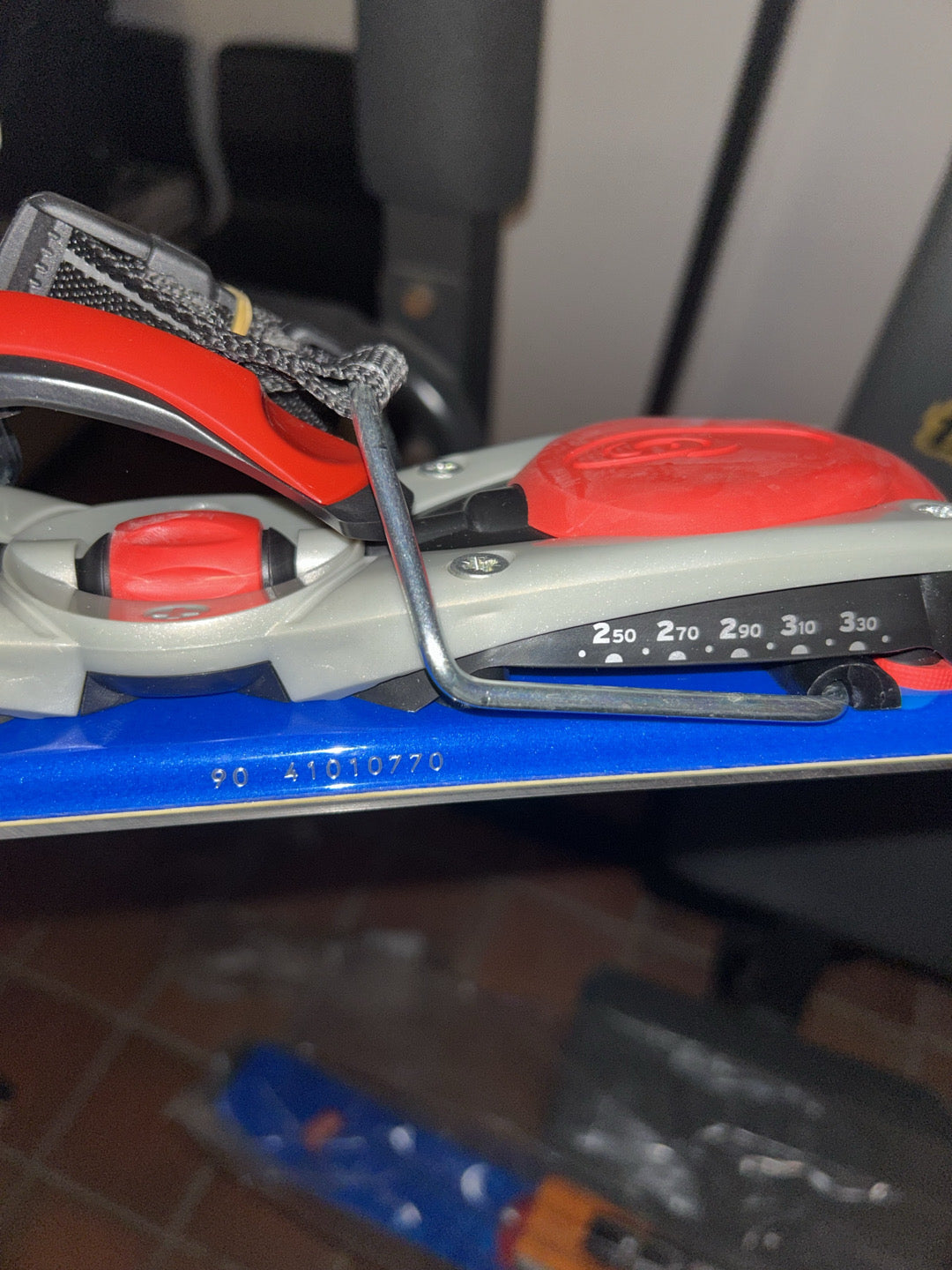 mini scii salomon snowblade+attacchi integrati