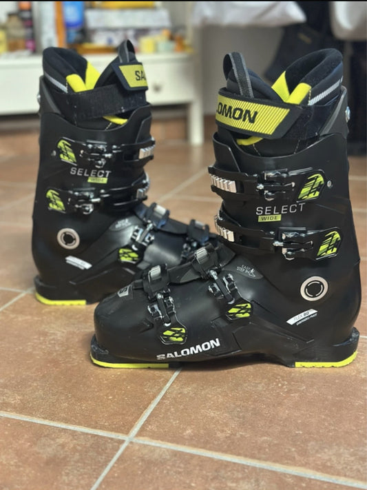 Scarponi sci Salomon SELECT 80 WIDE - taglia 28 usati