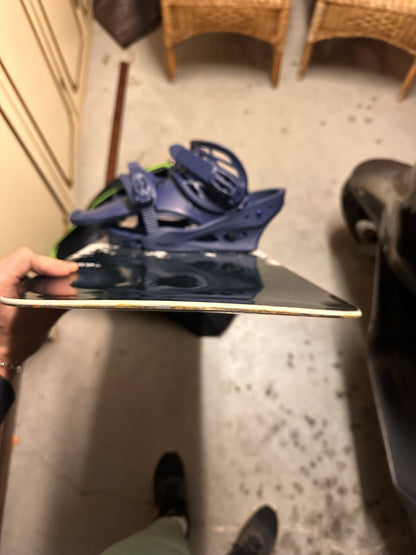 Snowboard Head Rush 159W + Attacchi Burton usato