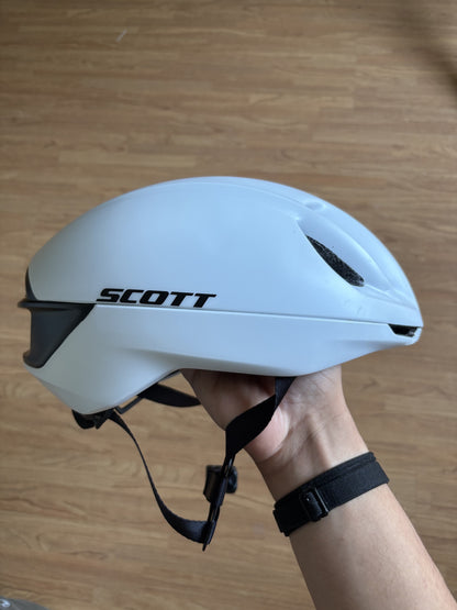 Casco bici Scott Cadence Plus bianco MIPS 2024 usato