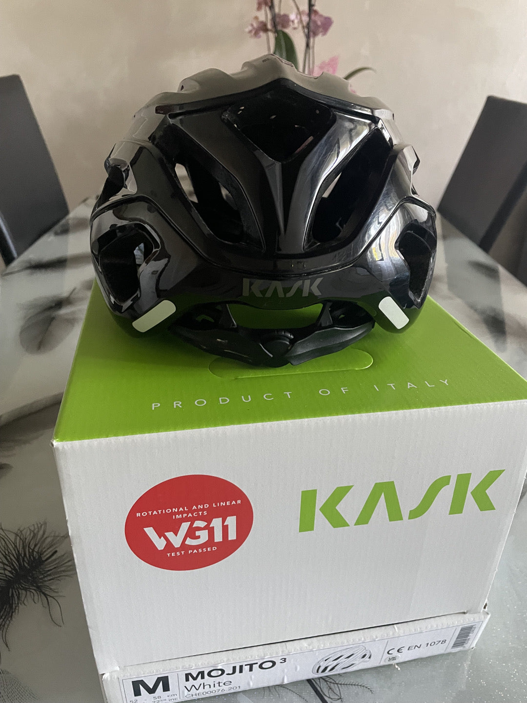 Casco KASK Mojito³ Nero Lucido - Taglia M