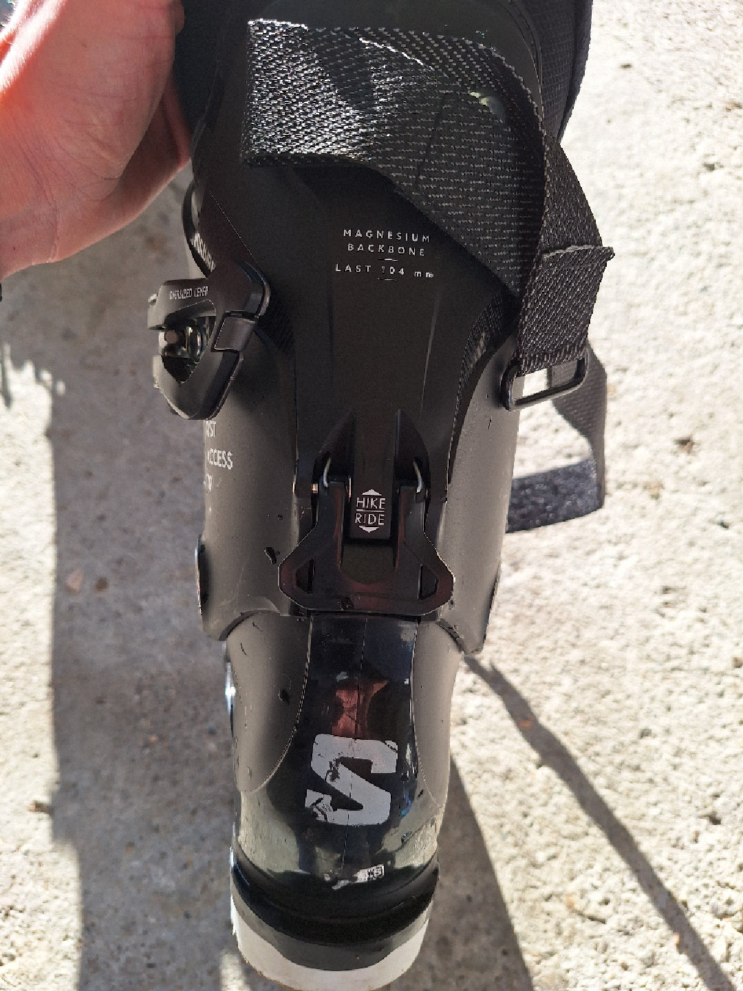 scarponi sci Salomon QST Access 70 tg 26 usati