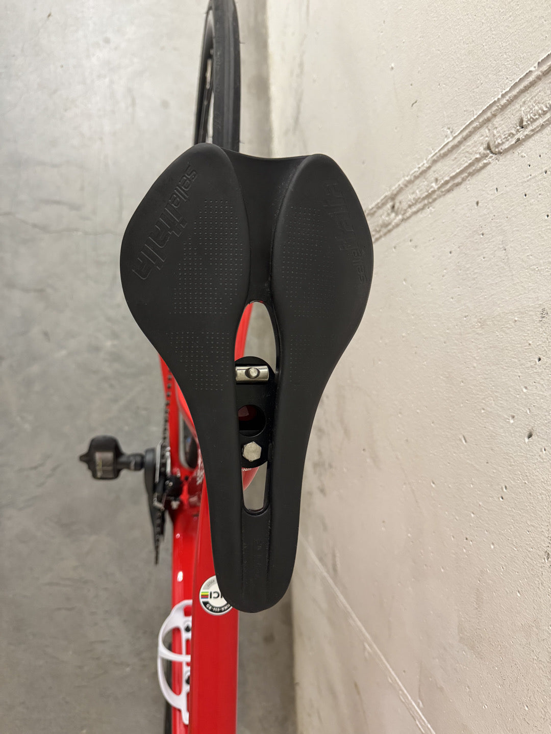 Bicicletta Corsa Pinarello Paris rosso tg M