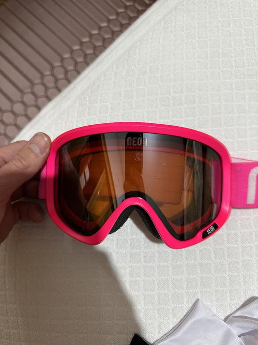 Maschera da sci Neon usata poco