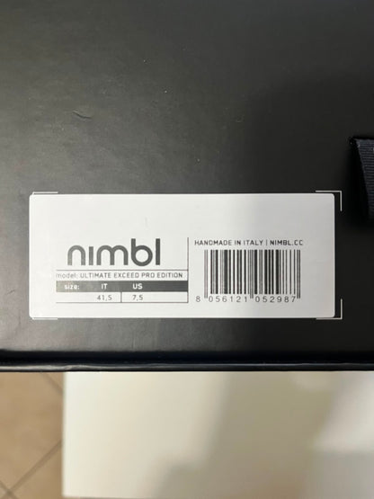 Scarpe da ciclismo Nimbl Ultimate Exceed Pro Edition  41.5 usate