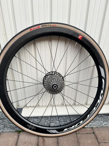 ruote Fulcrum Wind 42 + dischi ultegra usati