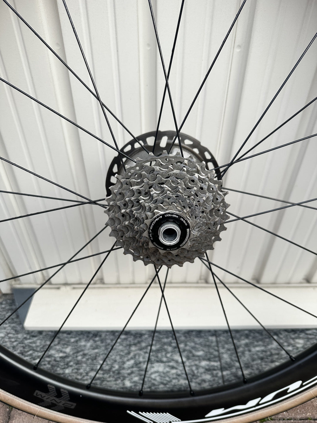 ruote Fulcrum Wind 42 + dischi ultegra usati