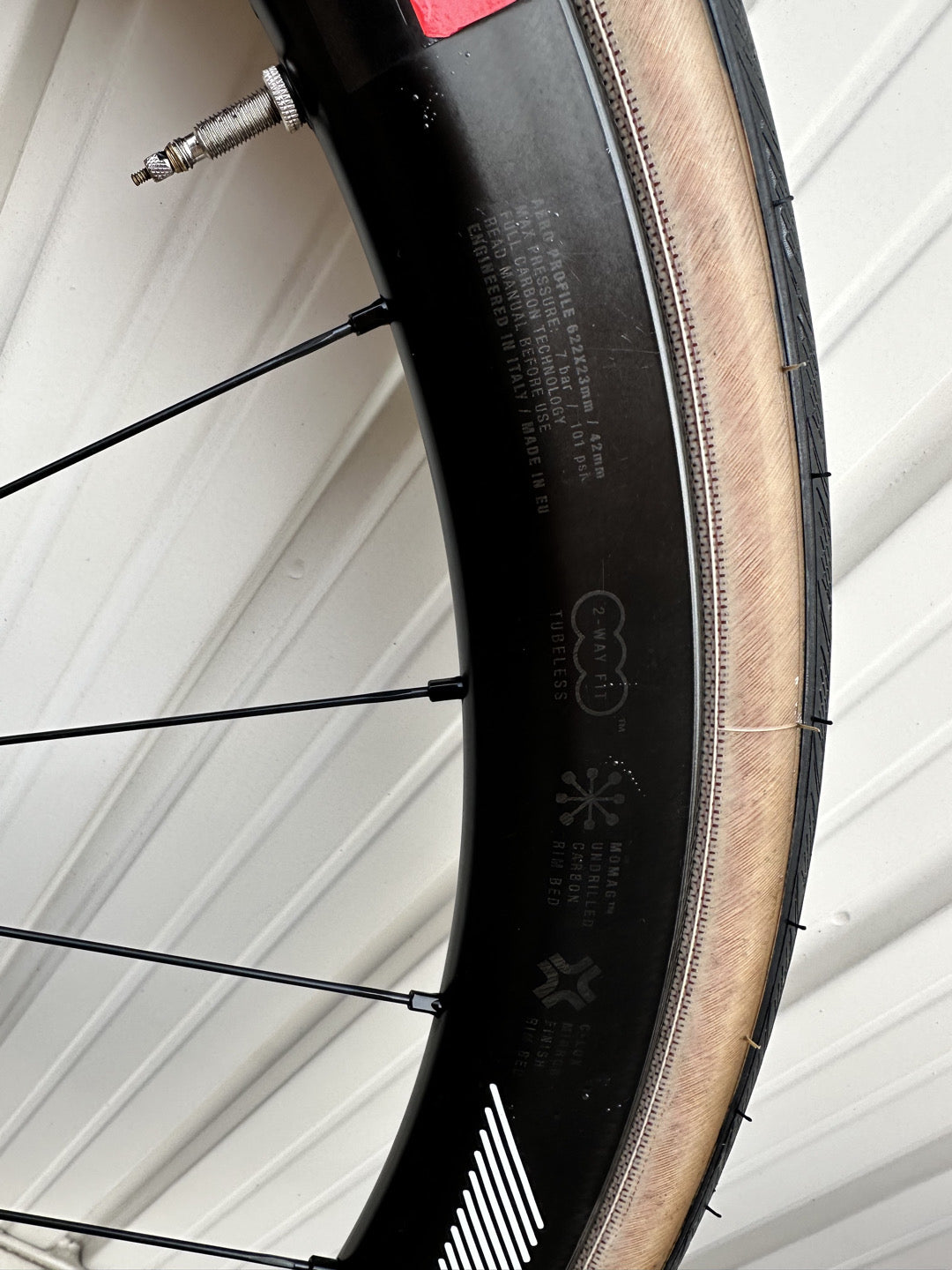 ruote Fulcrum Wind 42 + dischi ultegra usati