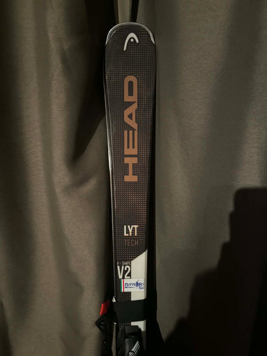 sci Head v-shape V2 170cm r12.4 usati