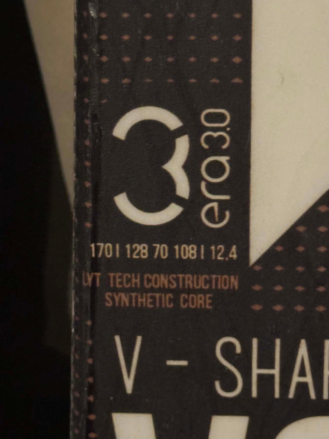 sci Head v-shape V2 170cm r12.4 usati
