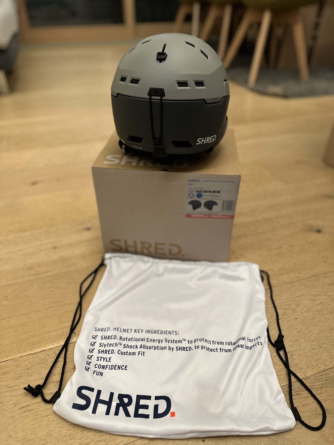 Casco sci Shred Notion Shock tg. M (55-59cm) nuovo