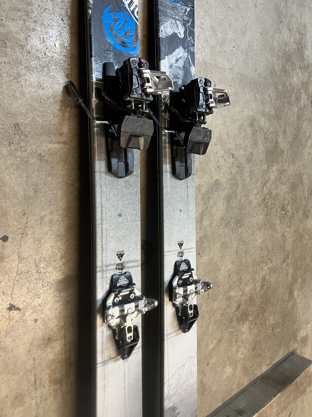 Sci alpinismo usato k2 side show 90 181cm + attacchi Dynafit e pelli k2