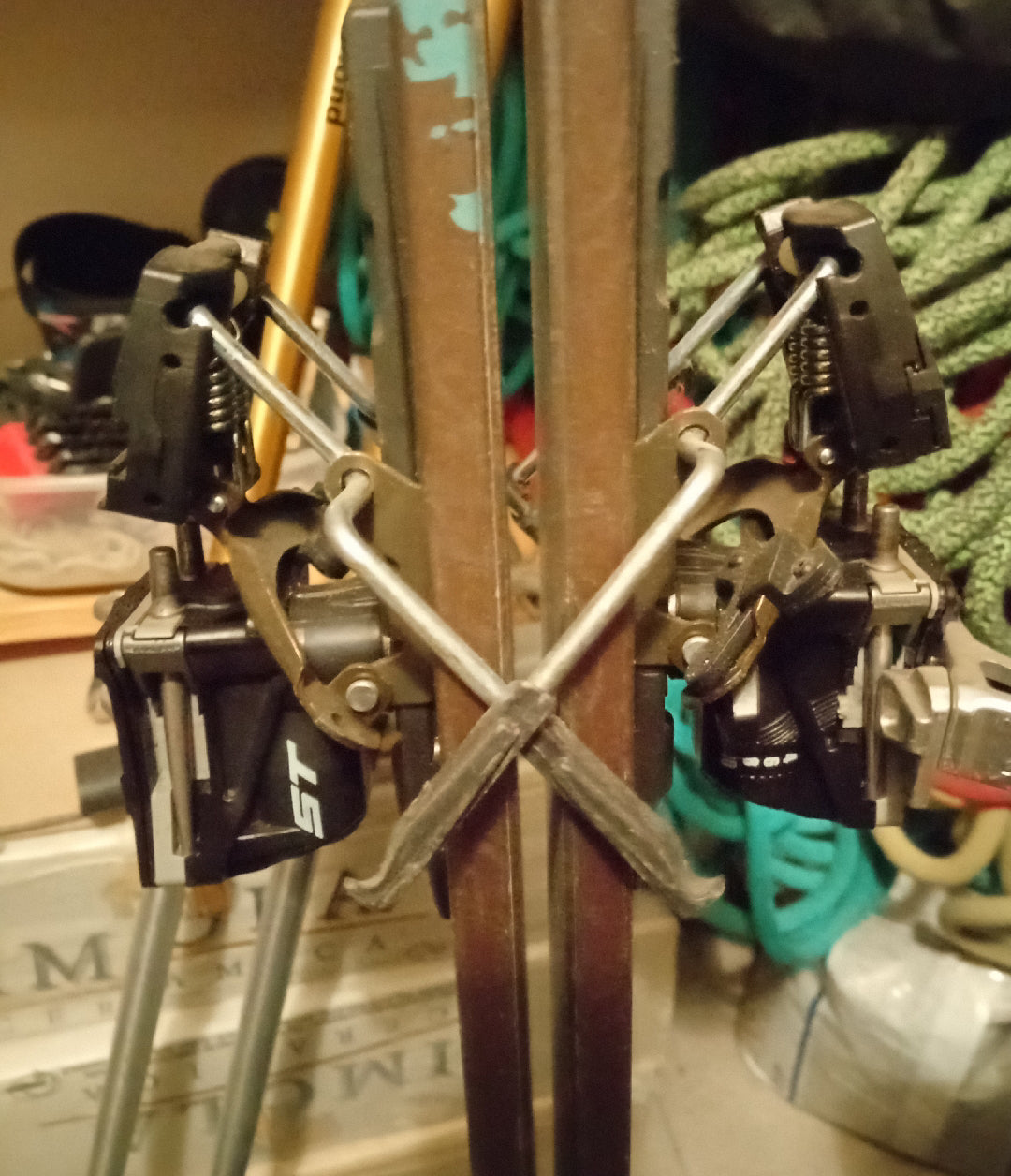 sci da scialpinismo usato K2 Coomback 167cm con attacchino Dynastar