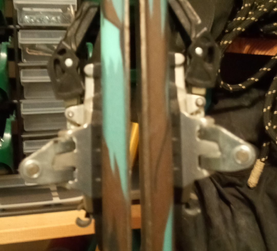 sci da scialpinismo usato K2 Coomback 167cm con attacchino Dynastar