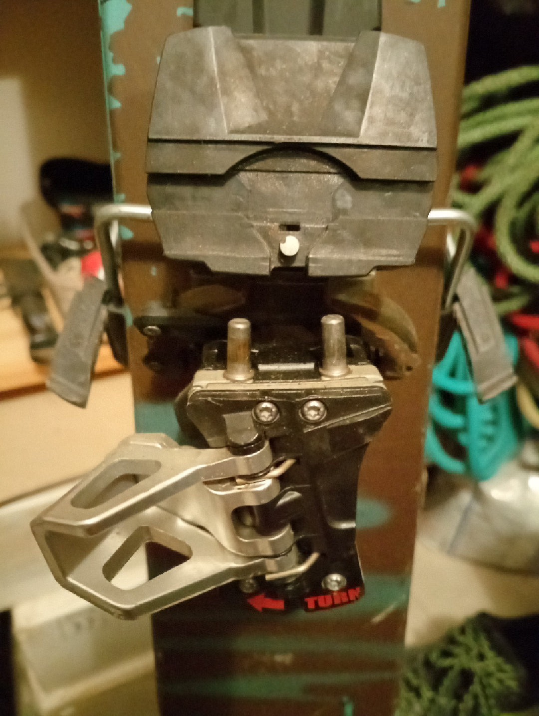 sci da scialpinismo usato K2 Coomback 167cm con attacchino Dynastar