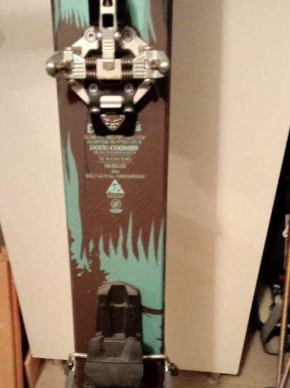 sci da scialpinismo usato K2 Coomback 167cm con attacchino Dynastar