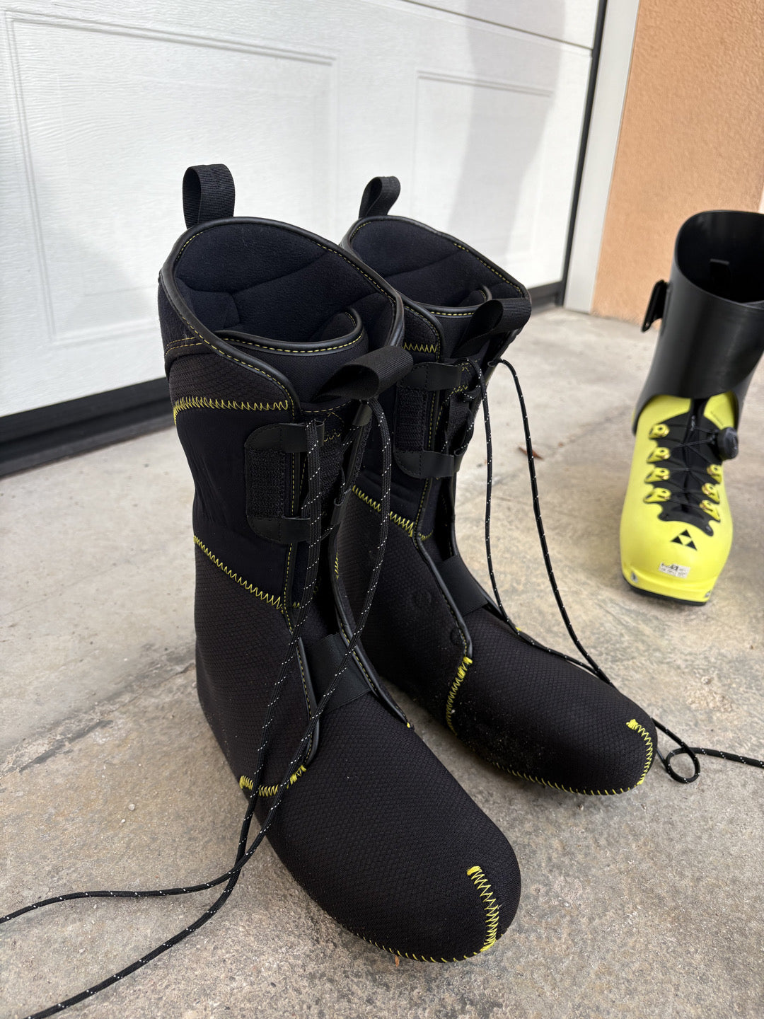 set sciaplinismo: sci Movement 170cm  + scarponi Fischer + 2 pelli usato