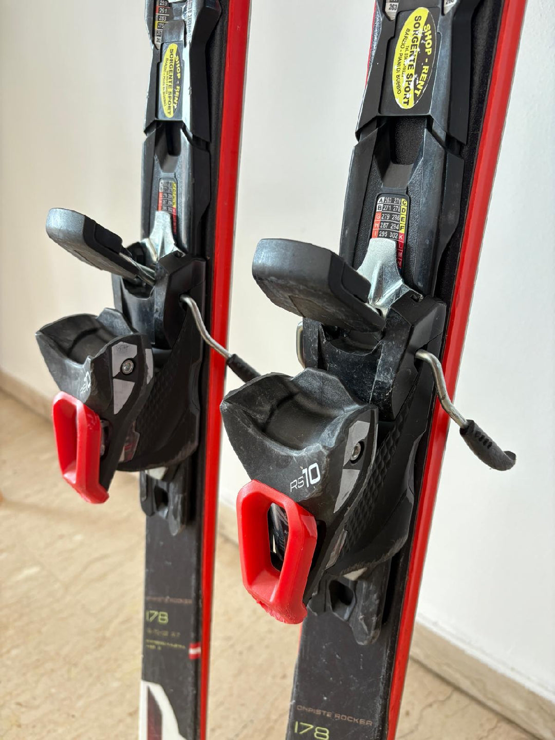 Sci Fischer RC4 The Curv XTR 178cm r17 usati