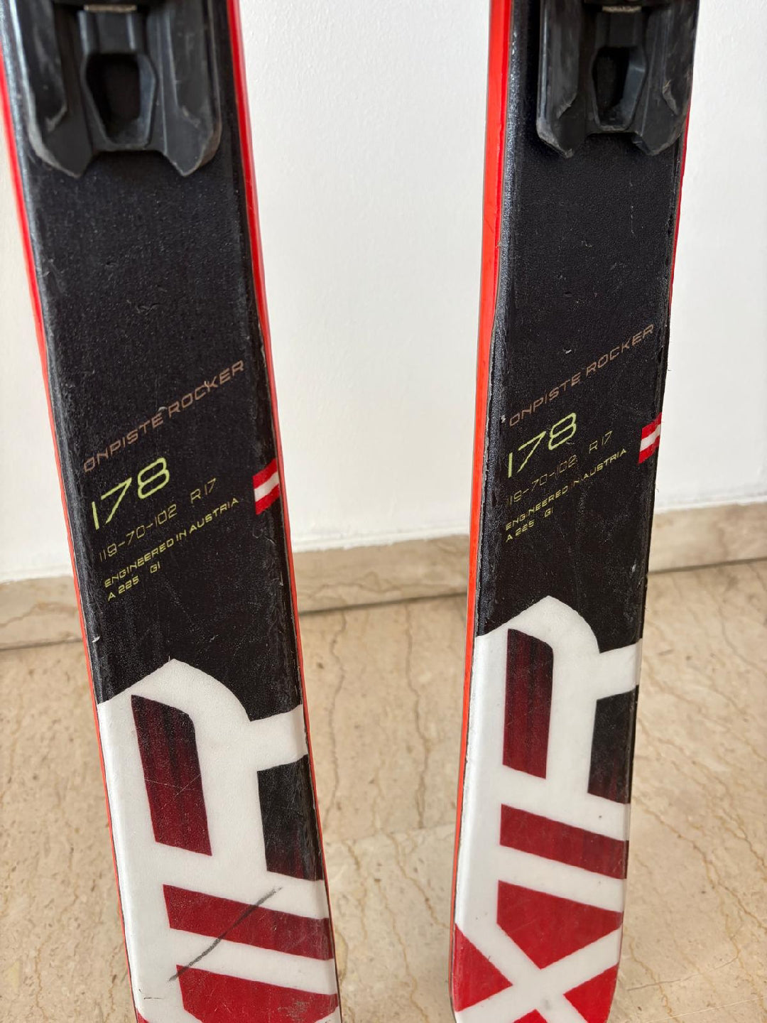 Sci Fischer RC4 The Curv XTR 178cm r17 usati