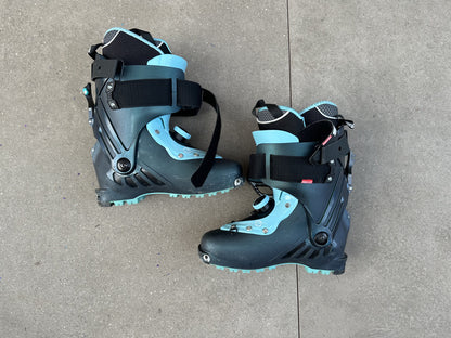 Sci scialpinismo 165cm Dynafit + pelli e scarponi usati