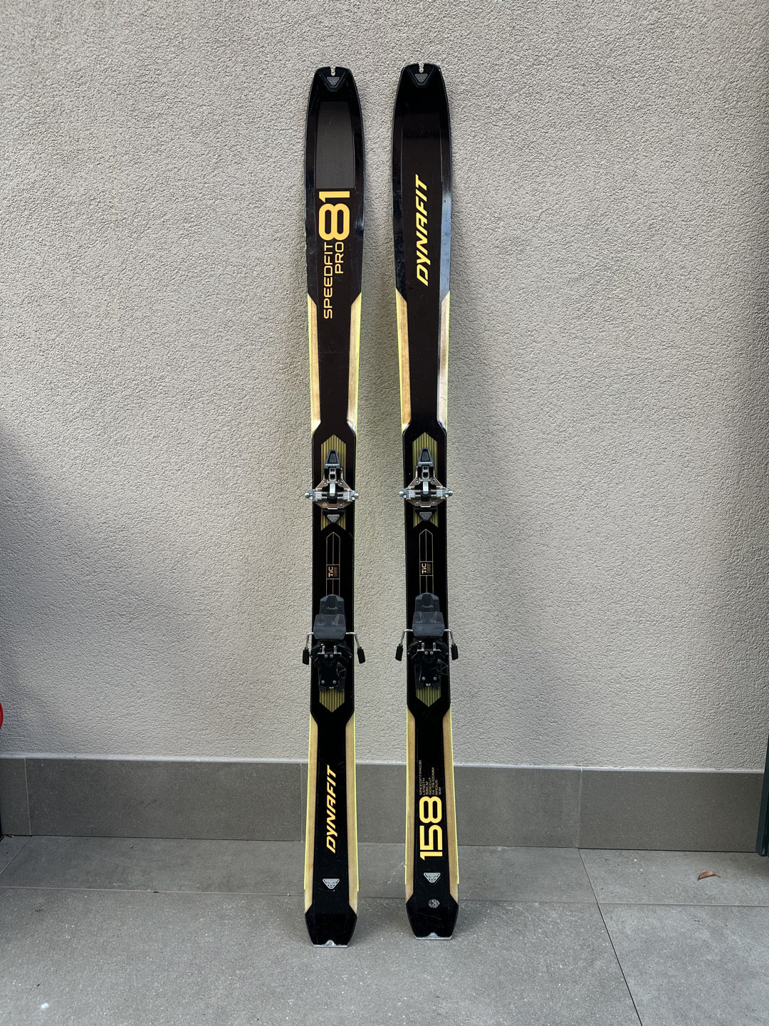 Dynafit scialpinismo speedfit pro 81 nero 165cm r17 usati