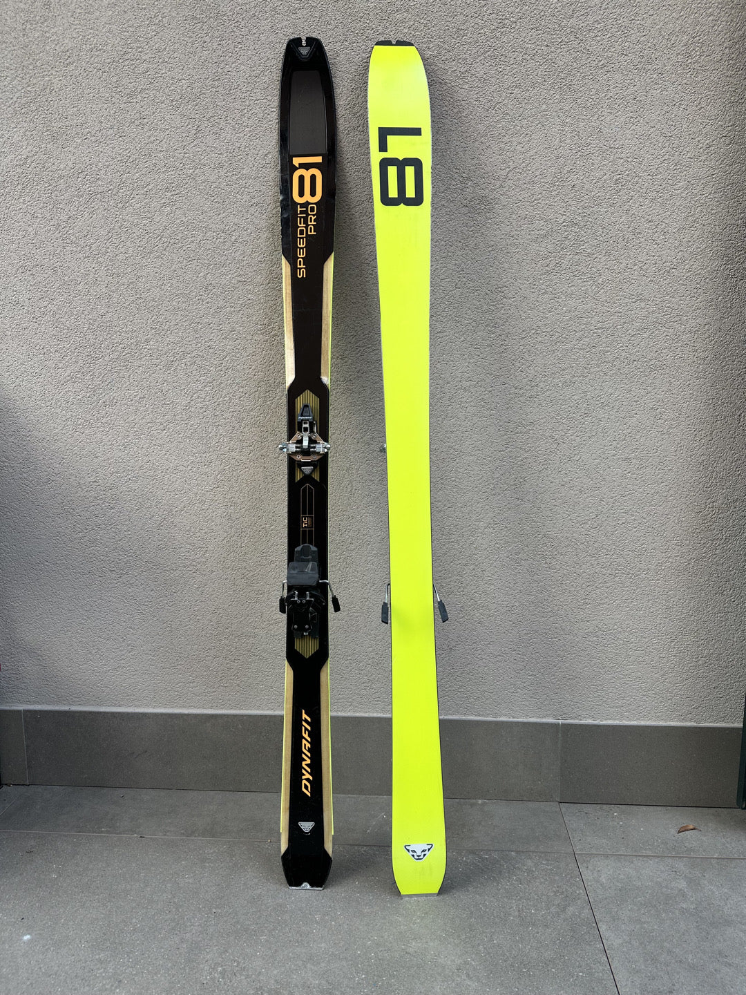 Dynafit scialpinismo speedfit pro 81 nero 165cm r17 usati