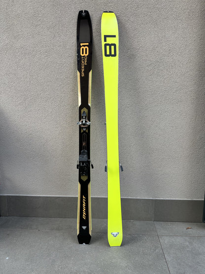 Dynafit scialpinismo speedfit pro 81 nero 165cm r17 usati