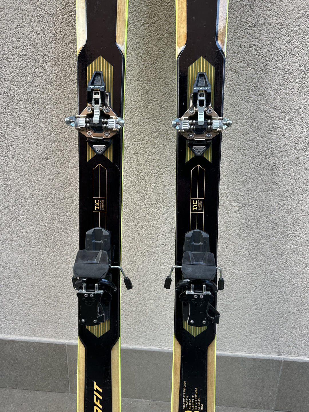 Dynafit scialpinismo speedfit pro 81 nero 165cm r17 usati