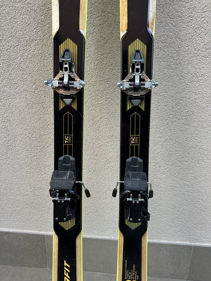 Dynafit scialpinismo speedfit pro 81 nero 165cm r17 usati